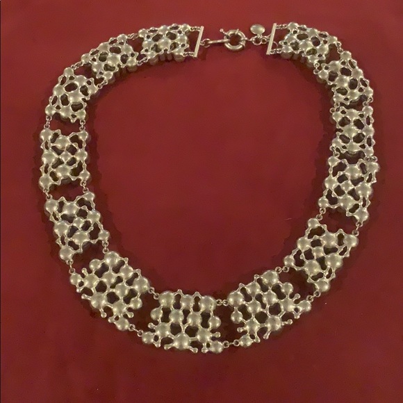 Stunning JCrew grey faux pearls & crystals - Picture 3 of 3